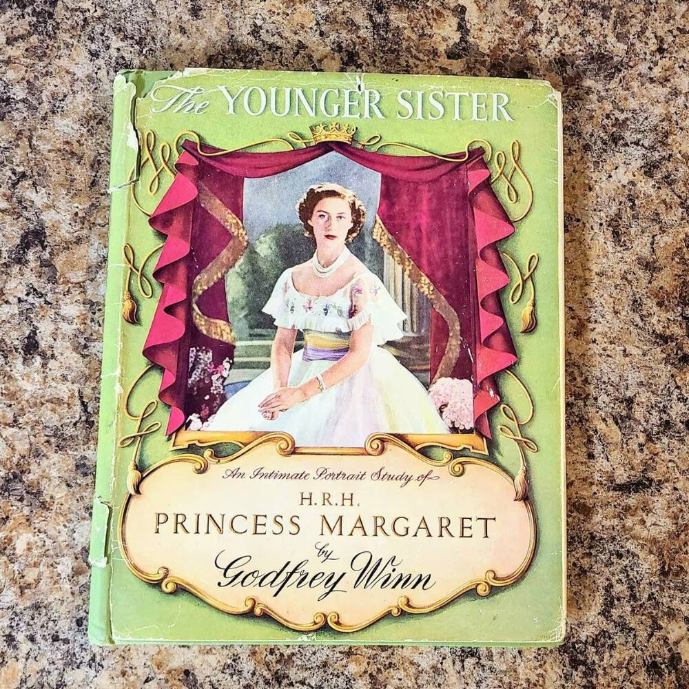 1951 Book "The Younger Sister: An Intimate Portrait Study of Princess Margaret"